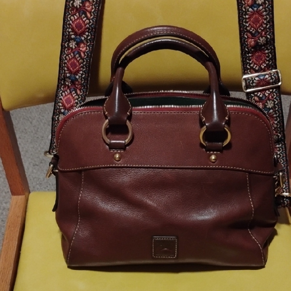Brown Leather Men's Bag
